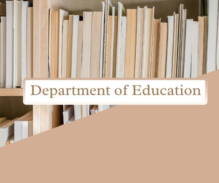 Department Of Education