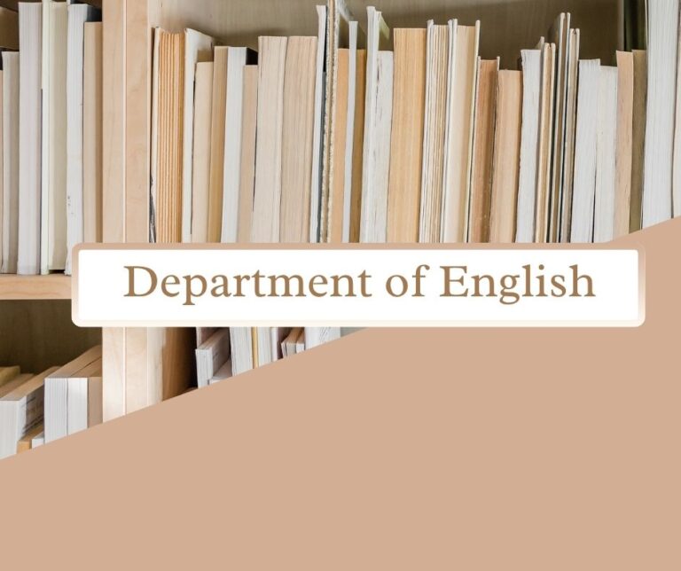 Department Of English